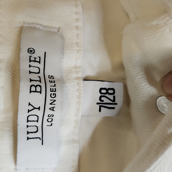 Judy Blue Women's Cream Baggy Chinos 7/28 - Picture 2 of 9